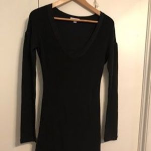James Perse Black Dress Size 2